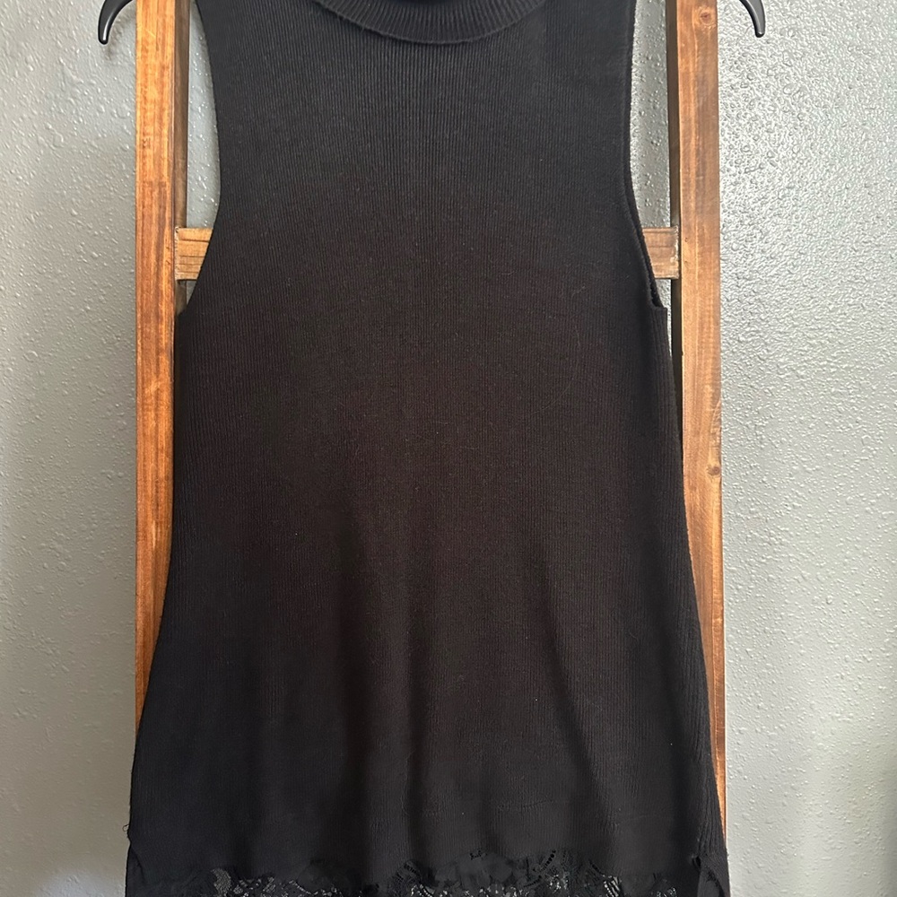Elegant Black Sleeveless Top